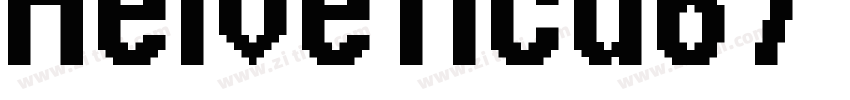 Helvetica67 Condense字体转换